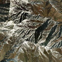 Varzob District High Resolution Satellite Map