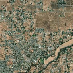 Rio Linda High Resolution Satellite Map