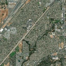 Antelope High Resolution Satellite Map