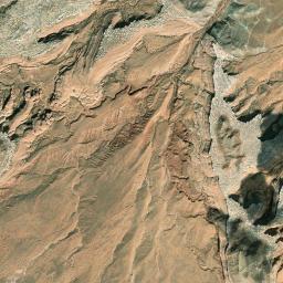 Aerial view of Bartlett Wash