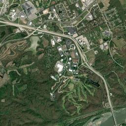 Weldon Spring High Resolution Satellite Map