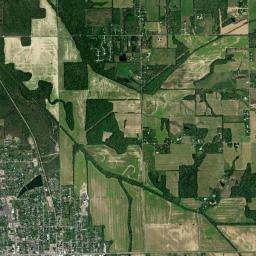 Scottsburg High Resolution Satellite Map