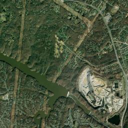 Lake Ridge High Resolution Satellite Map