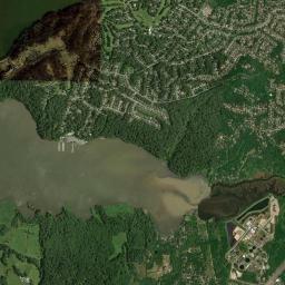 Fort Washington High Resolution Satellite Map