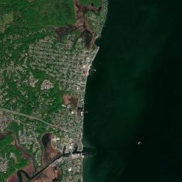 Chesapeake Beach High Resolution Satellite Map
