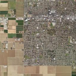 Woodland High Resolution Satellite Map