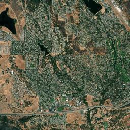 Cameron Park High Resolution Satellite Map