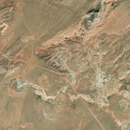 Aerial view of Bartlett Wash