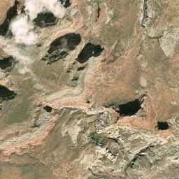 Aerial view of Monitor Butte