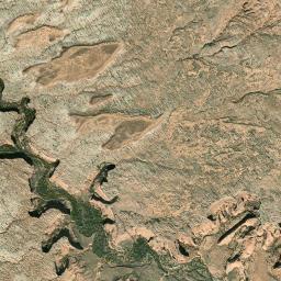 Aerial view of Sevenmile Canyon