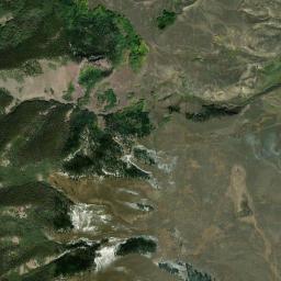 Gunnison County High Resolution Satellite Map