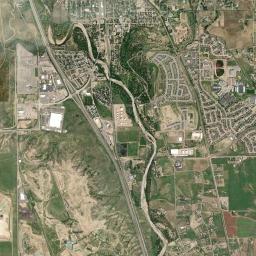 Fountain High Resolution Satellite Map