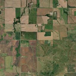 4453 W Falun Rd Lindsborg KS Satellite Map