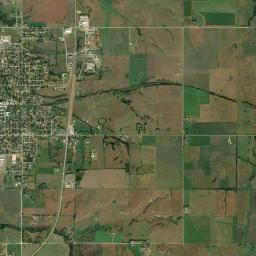 Herington High Resolution Satellite Map