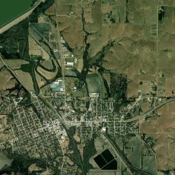 Council Grove High Resolution Satellite Map