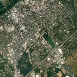 Vincennes High Resolution Satellite Map