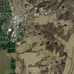 Loogootee High Resolution Satellite Map