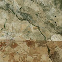 Puebla de la Reina High Resolution Satellite Map