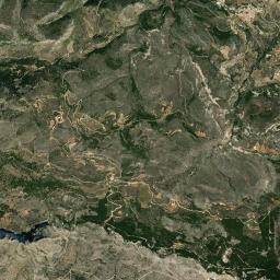 Confrides High Resolution Satellite Map