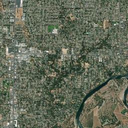 Carmichael High Resolution Satellite Map