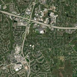 Woods Mill Road Town and Country MO Satellite Map