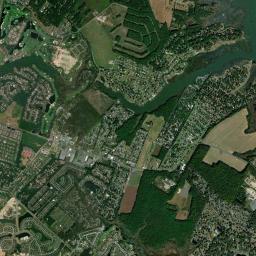 Long Neck High Resolution Satellite Map