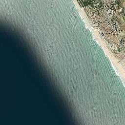Costa de Caparica High Resolution Satellite Map