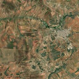 Santa Cruz de los Cáñamos High Resolution Satellite Map