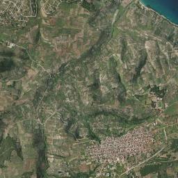 Malesína High Resolution Satellite Map