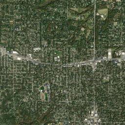 Kirkwood High Resolution Satellite Map