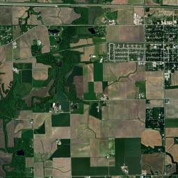 Aviston High Resolution Satellite Map