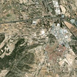 Castalla High Resolution Satellite Map