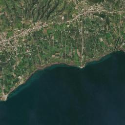 Paravóla High Resolution Satellite Map