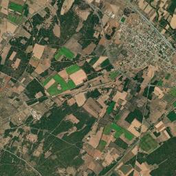 Káto Tithoréa High Resolution Satellite Map