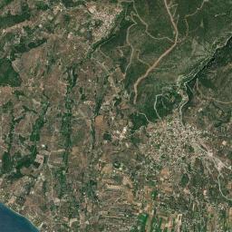 Politiká High Resolution Satellite Map