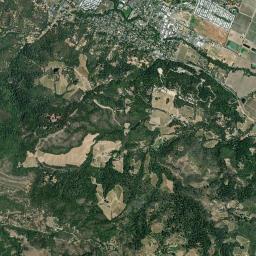 Calistoga High Resolution Satellite Map