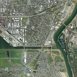 West Sacramento High Resolution Satellite Map