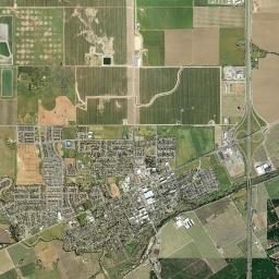 Winters High Resolution Satellite Map