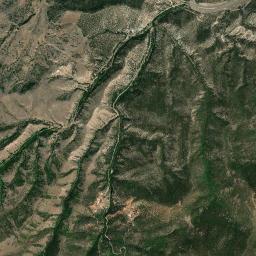 Aerial view of Sevier Canyon