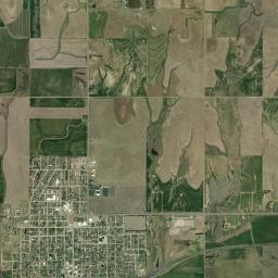 Hoisington High Resolution Satellite Map