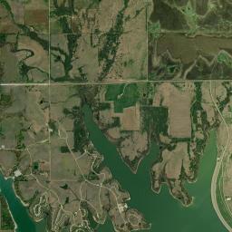 Lyndon, KS locator map