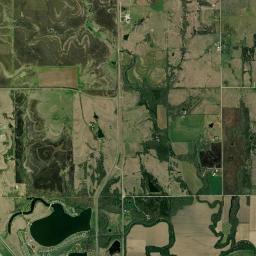 Lyndon, KS locator map