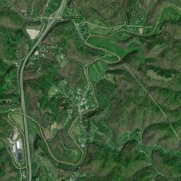 Sissonville High Resolution Satellite Map