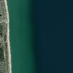Bethany Beach High Resolution Satellite Map