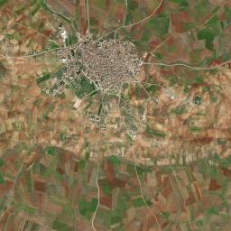 Castellar de Santiago High Resolution Satellite Map