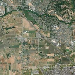 Larkfield-Wikiup High Resolution Satellite Map