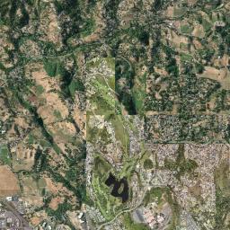 Larkfield-Wikiup, CA locator map
