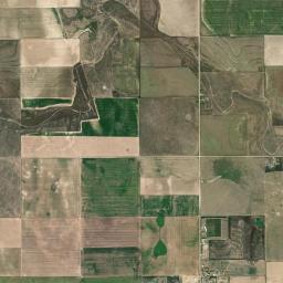 Greeley County High Resolution Satellite Map