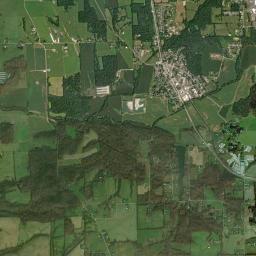 New Pekin High Resolution Satellite Map