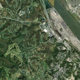 Westwood High Resolution Satellite Map